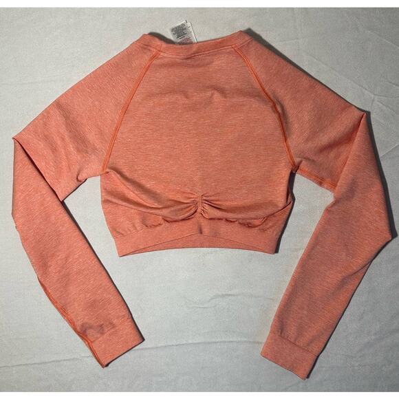 Gymshark Woman's Long Sleeve Crop Active Top Size Small - Picture 2 of 4